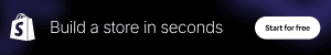 Build a store in seconds